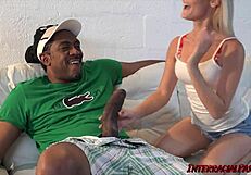 Tight Young Hope Harper Drilled by Monster Black Cock