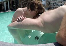 i filmed gigi breeze at the pool pov 2