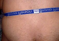 riding thick dildo close up feels amazing