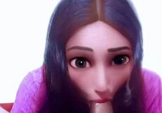 Can you handle this deepthroat blowjob like a pro?