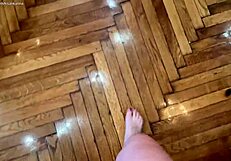 European redhead gets her gaming fix as well as her hard core sex