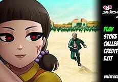 Horny monster cock with big tits and Korean big ass is made real in hentai game