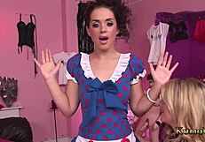 Watch jordan kingsley get jerked in her big tits face powerfully by dirty blonde!