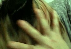 Young latina passionately sucks monster white cock