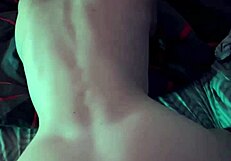 Young woman picked up at the night club for dancing