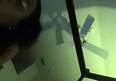 Bold display of huge tits and ass in action