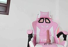 amateur teen 18+ webcam show: what toys for her small tits and horny pussy?