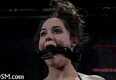 Hot couple tamed in missionary bondage, fucking perfect bodies and feet with intense hardcore action