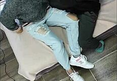 probando el culo de sommer teen 18+18, latina ass licked by girlfriend and friend