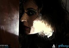 Girlsway Investigator Riley Reid Gets Pussy Eaten Hard by Reena Sky for Clues