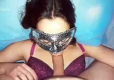 Couple explores intimate moments with friends involved