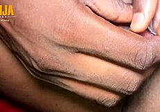 Nigerian ebony lesbian fucks amateur cock with big ass