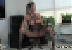 Bisexual femdom tests bdsm limits with toys