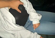 A perverted couple on a night drive gets aroused and begins in the car