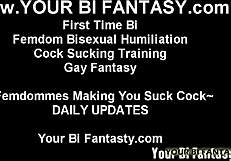 Hey, I Love Training Bisexual Guys To Take Cock In Femdom Pov
