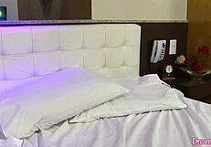 Lustful Tranny Amanda Fialho Jerks Off While Dildo Fucking