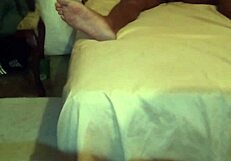 Can You Handle This Big Black Cock Handjob In Bed?