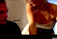 sexy babe gets nailed by nick