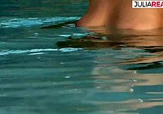 Darling grabs dildo and rams into cunt