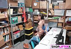 Punish me with your big cock, officer!