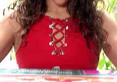 Busty Teen Blonde Fucked Hard by Step-Brother's Monster Cock