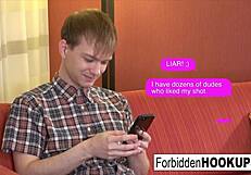 Busty Teen Blonde Fucked Hard by Step-Brother's Monster Cock