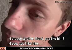 Latin Twink Gets Fucked For Cash In Group