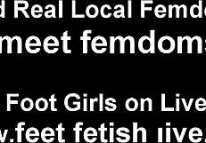 Seeking someone to passionately worship our young feet with devotion