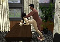 teacher and student engage in intimate encounter