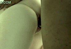 Thin and beautiful blonde loves a large black cock in different positions