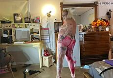 painted in red with sally omalley's fat body