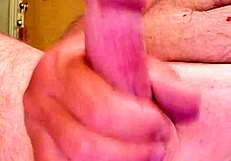 Horny Cumshot Close-Up Video