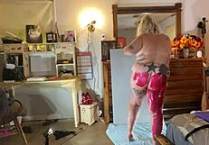 painted in red with sally omalley's fat body