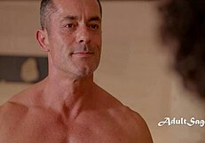 Ebony Masseuse Shares Guy's Girlfriend for Hardcore Double Penetration Massage