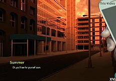 college bound police milf sucking cock in public outdoor roleplay