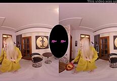 Diane Chrystall asks, 'Want to see my teen biscuit in virtual reality sex?'