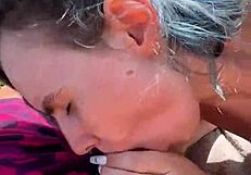 Real Public Sex on a Crowded Beach