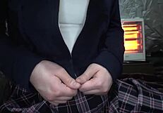 An asian amateur deepthroats a big cock, leading to squirting.