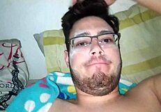 Stepmother discovers young couple fucking and cumshot