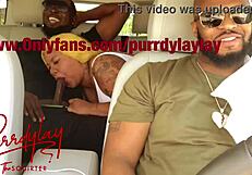 Uber Driver Wife Sucks Stranger Cock Hard