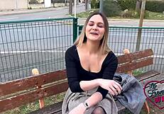 Alice, the 30-Year-Old Naughty Secretary, Showcases Her Big Tits and Brunette Charm in Amateur European Scene