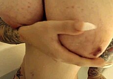 Wow, check out this tattooed bath show finale!