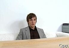 nasty homosexual blowjob turns into sensual raw sex