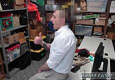 German Skinny Amateur Teen Attempts Theft