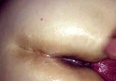 Assiob Big Dick Teasing Tight Ass in Wild Close-Up Action Scene