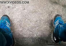 i'm a gay brasileiro masturbating in the mato, feeling horny