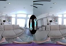 i watched wetvr huge thick dick slide deep into skinny brunette in vr porn.