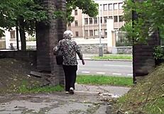 cute teen 18+ alexis crystal in public street gangbang with blowjobs and banging