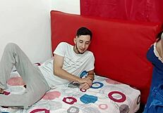 I'm so horny lately, seducing my friend with a blowjob before he fucks me