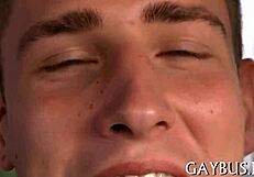 Watch these males engage in passionate homosexual sex?